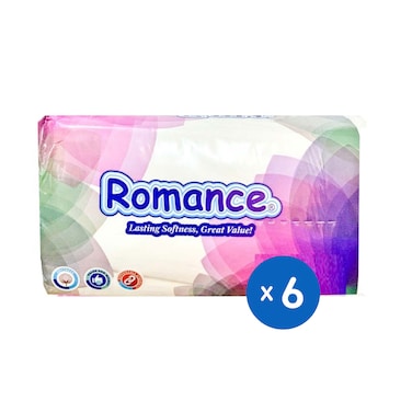 مناديل الوجه رومنس - 450 ورقة - 6 عبوه