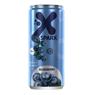 Sparx Soda Drink Blueberry - 300ml