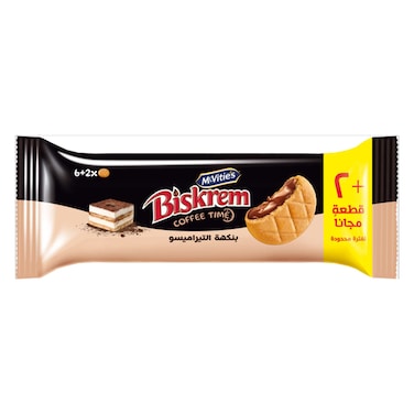 بسكويت بسكريم بالتيراميسو- 60 جرام - 8 قطع