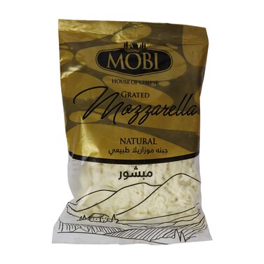 Mobi Natural Mozzarella Cheese - 250 gm