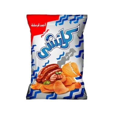 رقائق بطاطس كرانشي بنكهة السجق - 99 جرام