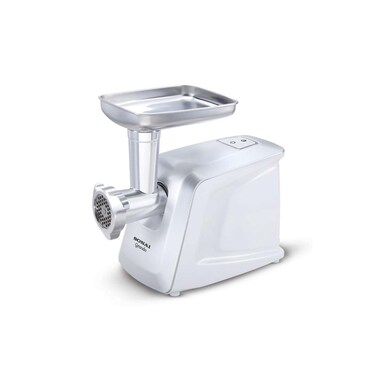 مفرمة لحم سوناي 1600 وات 3 اقراص فرم - ابيض - SH-4400