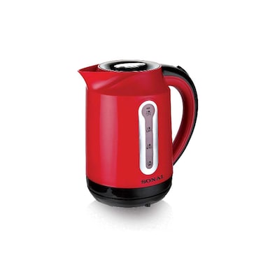 غلاية مياة سوناي 2200 وات 1.7 لتر - احمر - MAR-3000