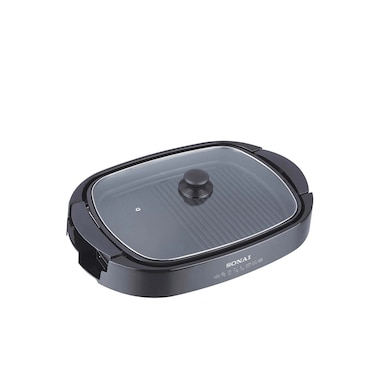 Sonai Electric Grill 1500 Watt Non-stick Coat - Black - MAR-610
