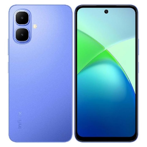 Infinix Smart 10 - 6.67-inch 64GB/3GB Dual SIM 4G Smartphone - Iris Blue