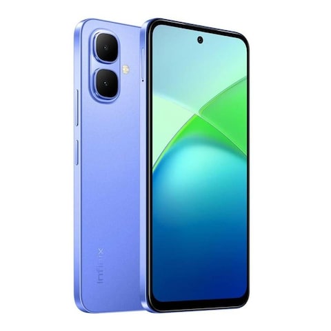 Infinix Smart 10 - 6.67-inch 64GB/3GB Dual SIM 4G Smartphone - Iris Blue