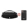 Connics Portable Speaker - Black - X6 + Free Wewo Powerbank 10000 mAh