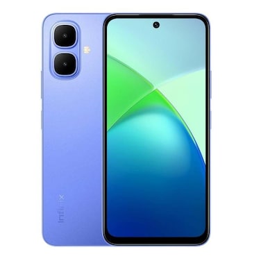 موبايل انفنكس سمارت 10 - شاشة 6.67 بوصة 128 جيجابايت/4 جيجابايت ثنائي الشريحة بشبكة الجيل الرابع - ازرق