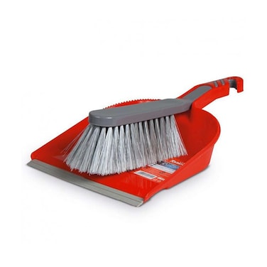 Tonkita Large Dustpan and Brush - Red - TK307P