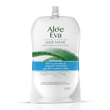 حمام كريم الو إيڤا لتقويه الشعر بالصبار وبروتينات الزبادي - 250 جم