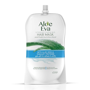 حمام كريم الو إيڤا لتقويه الشعر بالصبار وبروتينات الزبادي - 250 جم