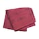 LC GOLD FACE TOWEL 50*90 BURGANDY