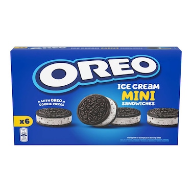 Oreo Mini Ice Cream Sandwich - 55 ml - 6 Pieces