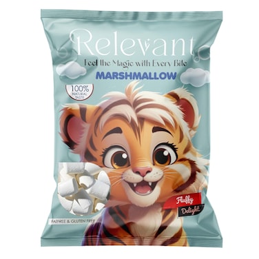 Relevant Tiger Mini Marshmallow - 40 gm