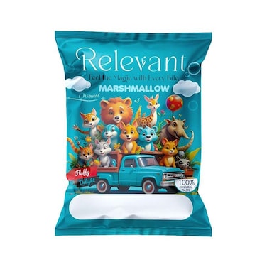 مارشميلو ريليفانت أشكال حيوانات - 125 جم