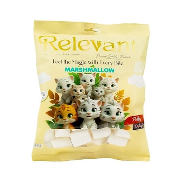مارشميلو ريليفانت أشكال قطط - 125 جم
