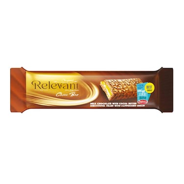 Relevant Cappuccino Chocolate Bar - 30 grams