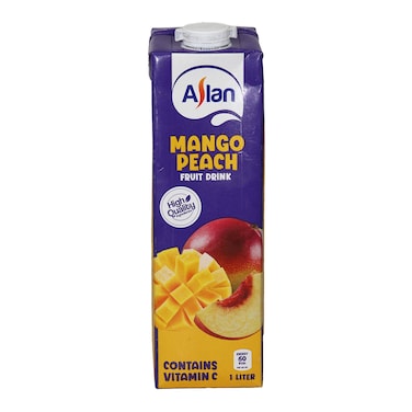 عصير المانجو والخوخ اصلان - 1 لتر