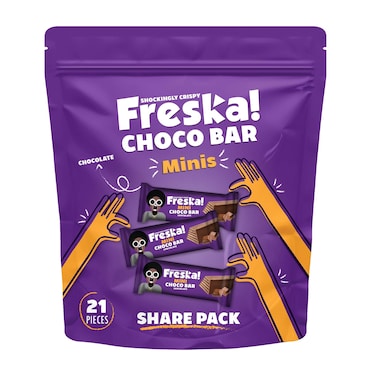 ميني ويفر فريسكا بالشوكولاتة - 21 قطة