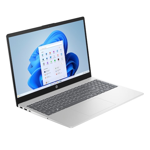 HP 15-fd0237ne Laptop - Intel Core i5-1334U - 512GB SSD - 8GB RAM - 15.6-inch - Integrated Intel GPU - Windows 11 - Natural Silver