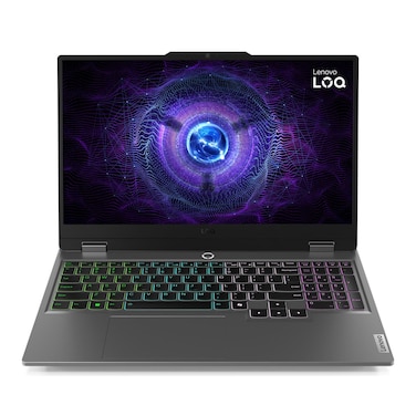 Lenovo LOQ 15IAX9 Laptop - Intel Core i5-12450HX - 512GB SSD - 12GB RAM - 15.6-inch - NVIDIA GeForce RTX 2050 - Windows 11 - Luna Grey