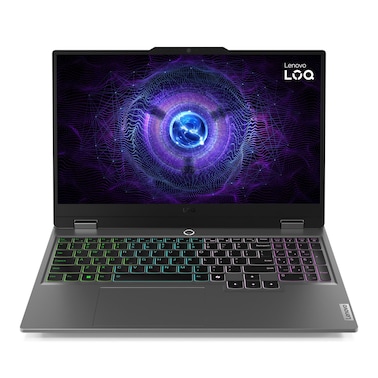 Lenovo LOQ 15IAX9 Laptop - Intel Core i5-12450HX - 512GB SSD - 12GB RAM - 15.6-inch - NVIDIA GeForce RTX 2050 - Windows 11 - Luna Grey