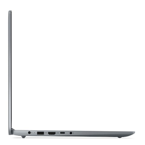 لاب توب لينوفو ايديا باد سليم 3 15IRH8 - معالج انتل كور i5-13420H - 512 جيجابايت اس اس دي - رام 8 جيجابايت - شاشة 15.6 بوصة - معالج رسومات انتل UHD - بدون نظام تشغيل - رمادي قطبي