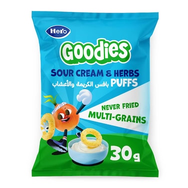 هيرو جوديز بافس الكريمة والأعشاب - 30 جم