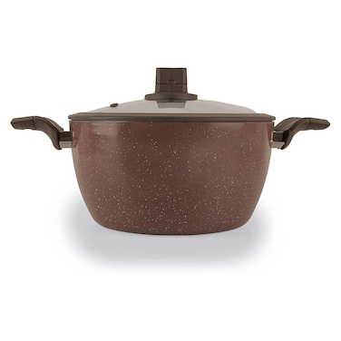 Trueval Premium Granite Pot - 18 Cm