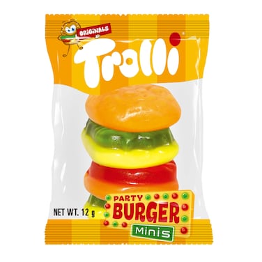 حلوى ترولي مينيس بارتي على شكل برجر - 12 جرام