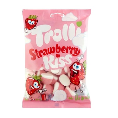 حلوى ترولي كيس بطعم الفراولة - 80 جرام