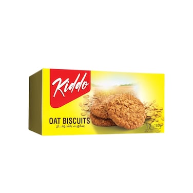 Kiddo Plain Oat Biscuits - 180 gram