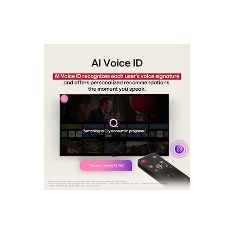 تلفزيون ال جي 75 بوصة 4K كيونيد فائق الدقة سمارت - 75QNED70A6A
