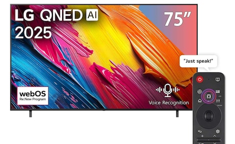 تلفزيون ال جي 75 بوصة 4K كيونيد فائق الدقة سمارت - 75QNED70A6A