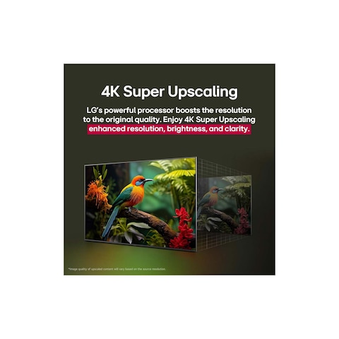 تلفزيون ال جي 55 بوصة 4K كيونيد فائق الدقة سمارت - 55QNED70A6A