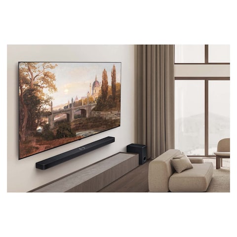 تلفزيون ال جي 77 بوصة 4K أوليد فائق الدقة سمارت - OLED77B56LA