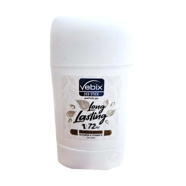 ستيك مزيل العرق فيبيكس للملابس السوداء والبيضاء يدوم حتى 72 ساعة للنساء - 50 مل