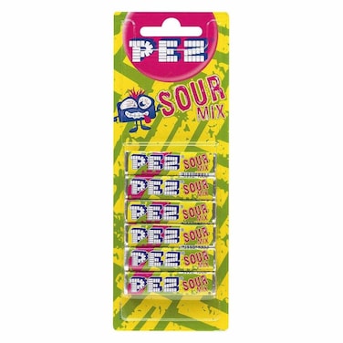 حلوى بيز الحامضة - 8 عبوات - 68 جم