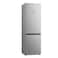 ثلاجة إل جي 344 لتر بفريزر سفلي نوفروست ديجيتال انفرتر - فضي - GW-B489FM6W
