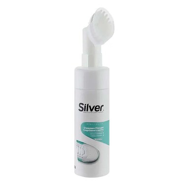 Silver Sports Shoes Foam Cleaner with Brush - 150 ml