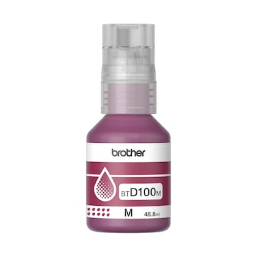 Brother Ultra High Yield Ink Bottle - Magenta - BT-D100M
