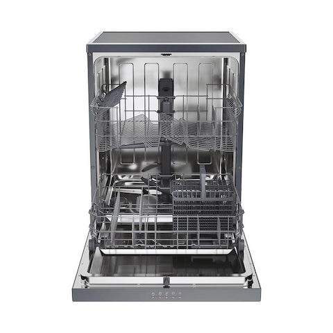 Hoover Dishwasher 13 Person 60 Cm Inverter Digital 5 Programs - Dark Grey - HF3E9L0A-EG