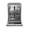 Hoover Dishwasher 13 Person 60 Cm Inverter Digital 5 Programs - Dark Grey - HF3E9L0A-EG