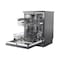 Hoover Dishwasher 13 Person 60 Cm Inverter Digital 5 Programs - Dark Grey - HF3E9L0A-EG