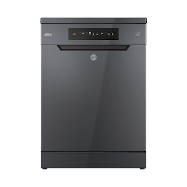 Hoover Dishwasher 13 Person 60 Cm Inverter Digital 5 Programs - Dark Grey - HF3E9L0A-EG