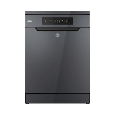 Hoover Dishwasher 13 Person 60 Cm Inverter Digital 5 Programs - Dark Grey - HF3E9L0A-EG