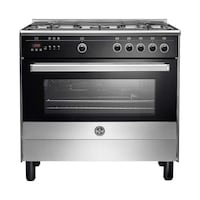 La Germania Cooker 90 Cm 5 Gas Burners - Stainless Black - 9L10G4A1X4AWW