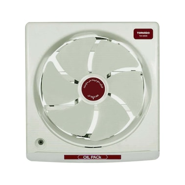 Tornado Kitchen Ventilating Fan 20 cm Oil Drawer - Creamy - TVH-20CM