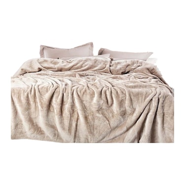 W25 LC BLANKET FLEESE 200*220 CAFEE