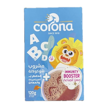 مشروب شوكولاتة كورونا معزز للمناعة للأطفال - 120 جرام